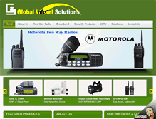 Tablet Screenshot of globalinfotel.com